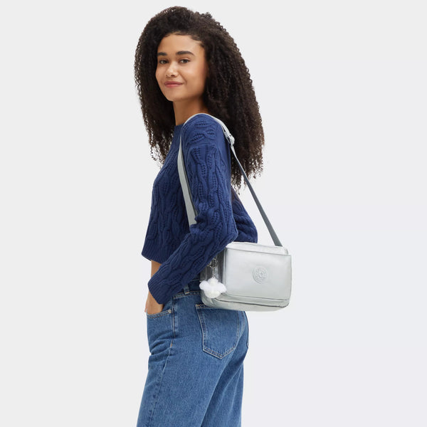 Kipling Abanu Medium Metallic Crossbody Bag