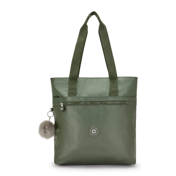 kipling Anris Metallic Tote Bag