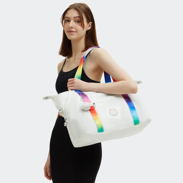 Kipling Art Medium Pride Tote Bag