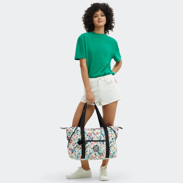 Kipling Art Medium Printed Tote Bag