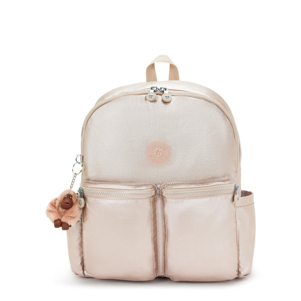 kipling Charnell 11.5" Metallic Laptop Backpack