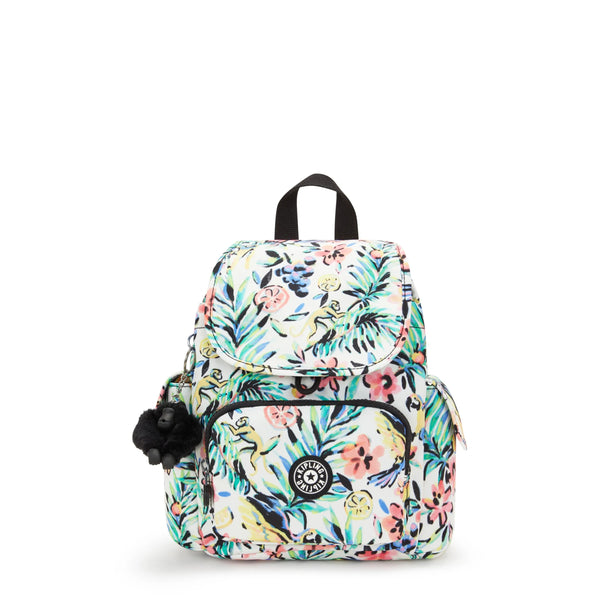 kipling City Pack Mini Printed Backpack
