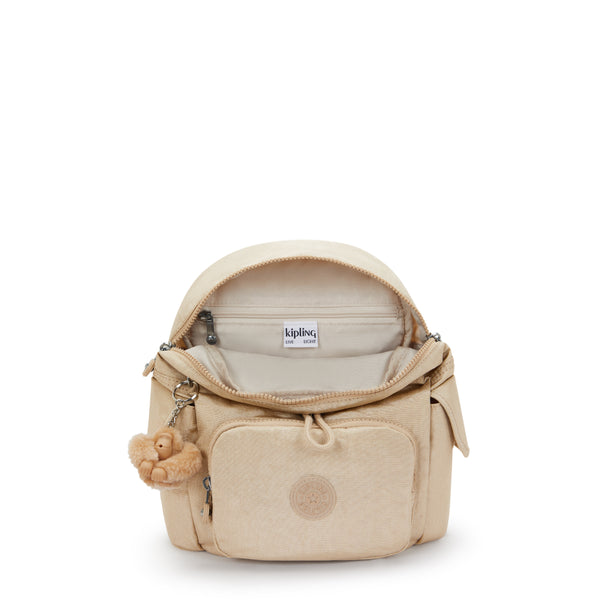 Kipling City Pack Mini Shimmer Backpack