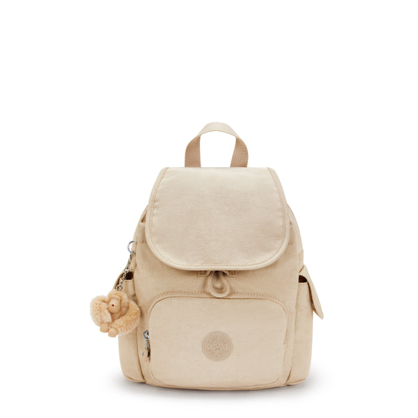 kipling City Pack Mini Shimmer Backpack