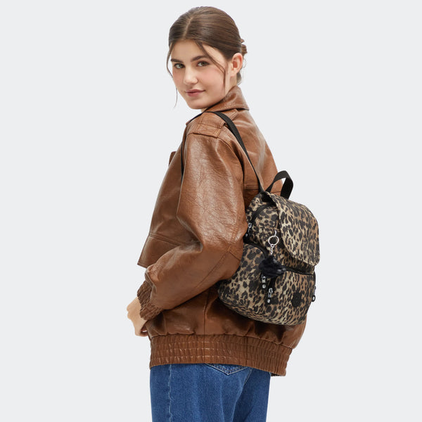 Kipling City Zip Mini Printed Backpack