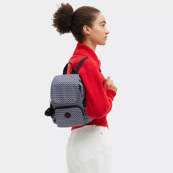 Kipling City Zip Mini Printed Backpack