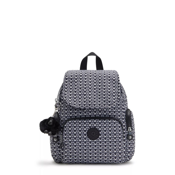 kipling City Zip Mini Printed Backpack