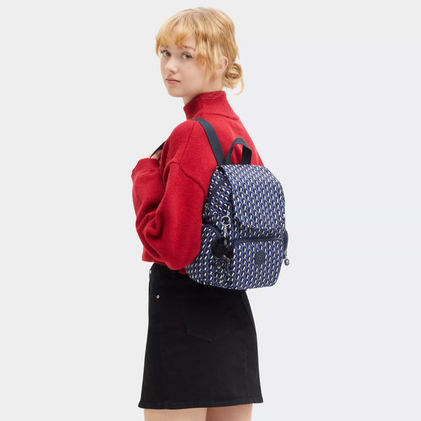 Kipling City Zip Mini Printed Backpack