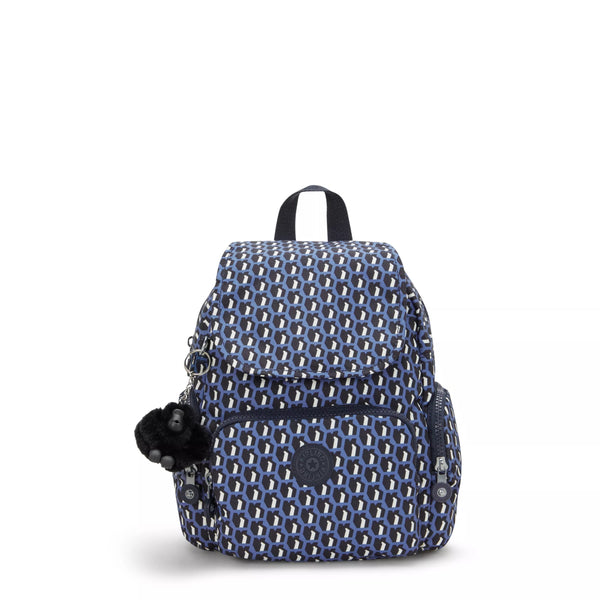 kipling City Zip Mini Printed Backpack