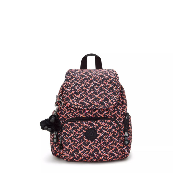 kipling City Zip Mini Printed Backpack