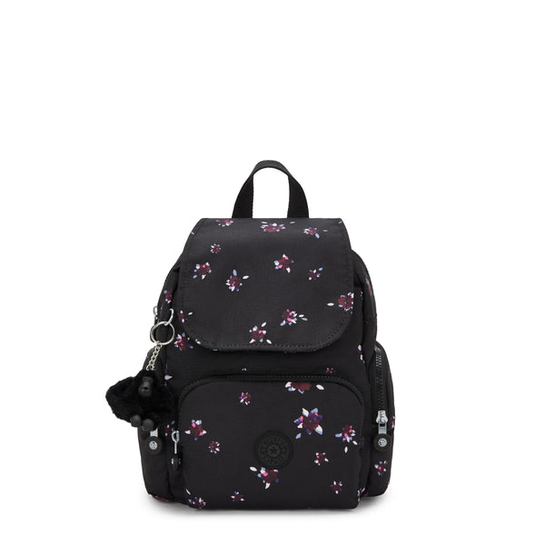 kipling City Zip Mini Printed Backpack