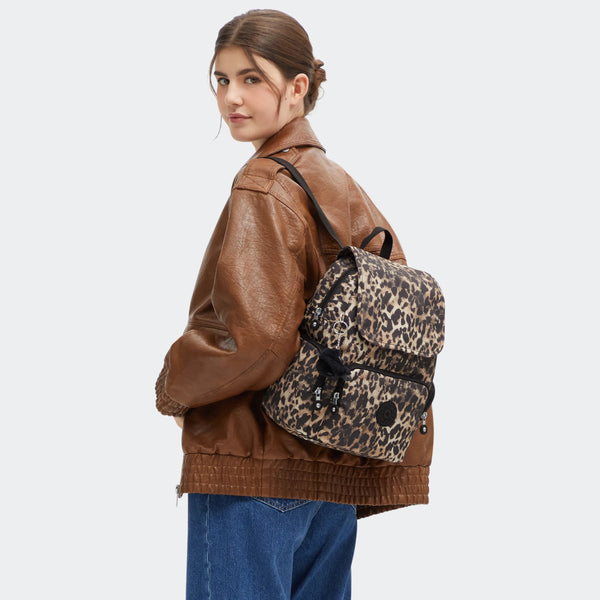 Kipling City Zip Small Printed Backpack