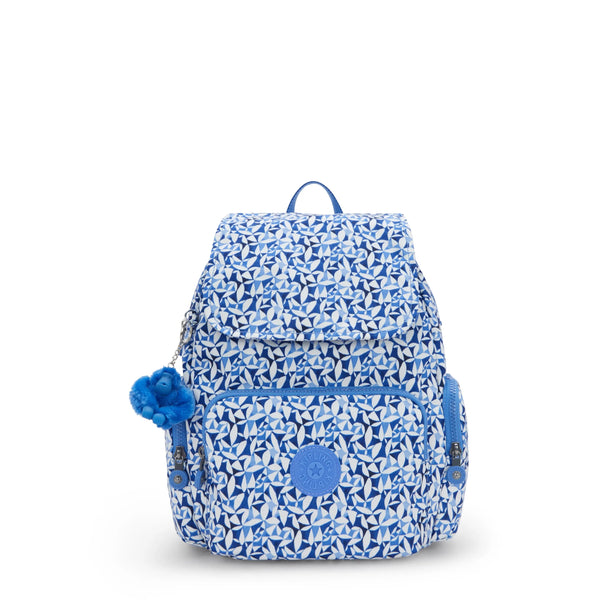 kipling City Zip Small Printed Backpack