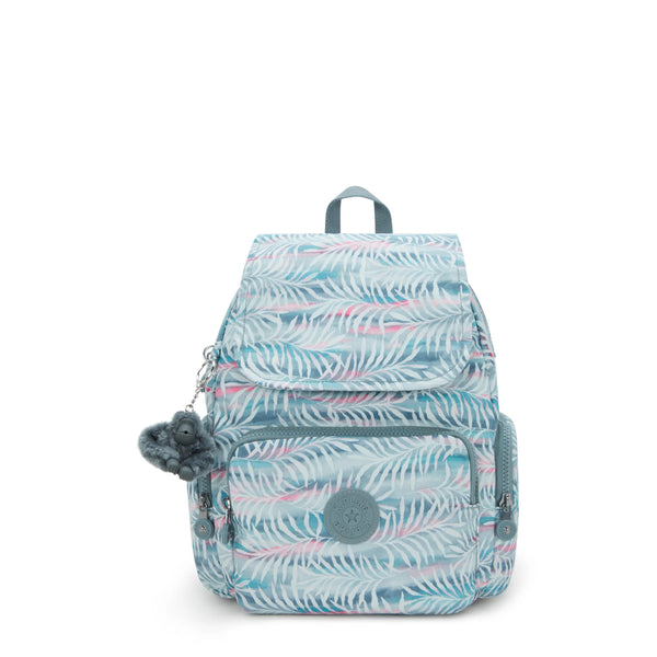 kipling City Zip Small Printed Backpack