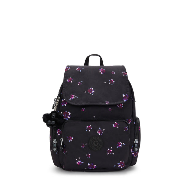 kipling City Zip Small Printed Backpack