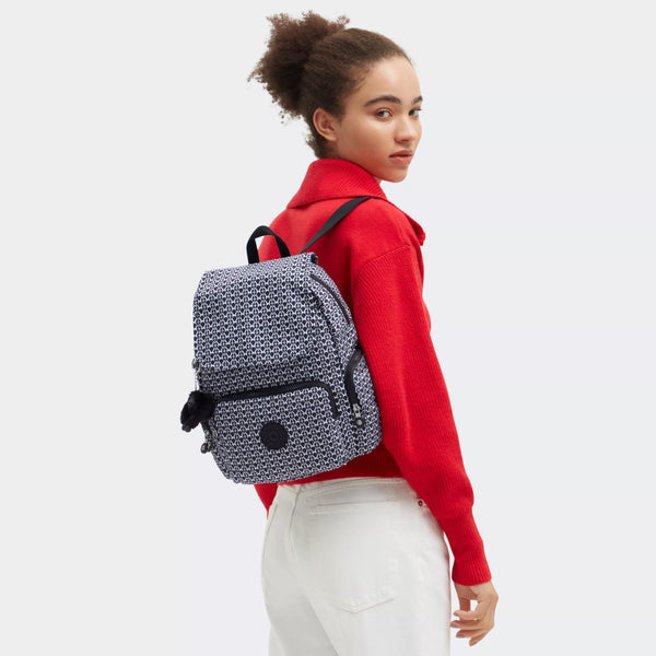 Kipling City Zip Small Printed Backpack