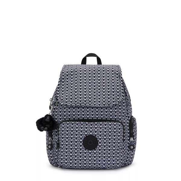 kipling City Zip Small Printed Backpack