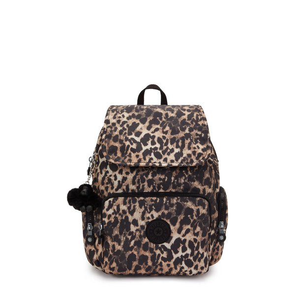 kipling City Zip Small Printed Backpack