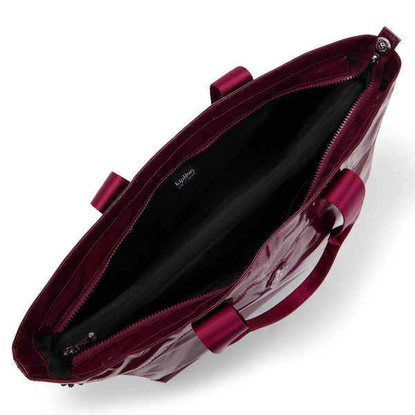 Kipling Colissa Up Glossy Laptop Tote Bag