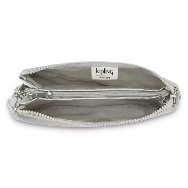 Kipling Creativity Extra Large Metallic Wristlet
