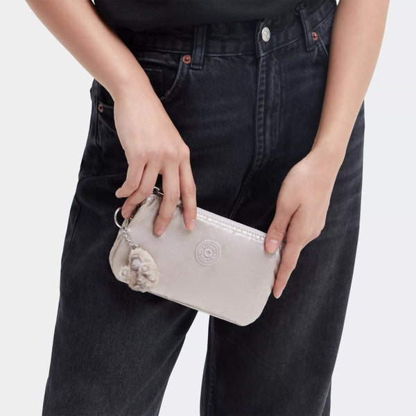 Kipling Creativity Large Metallic Pouch