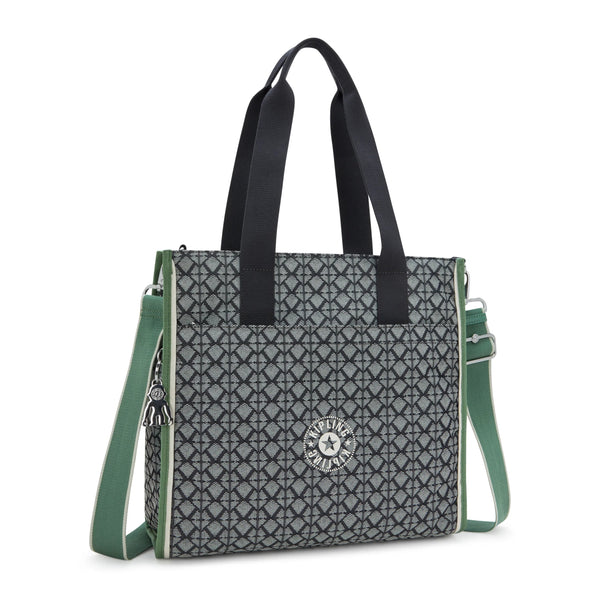 Kipling Deval Printed Tote Bag