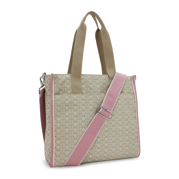 Kipling Deval Printed Tote Bag