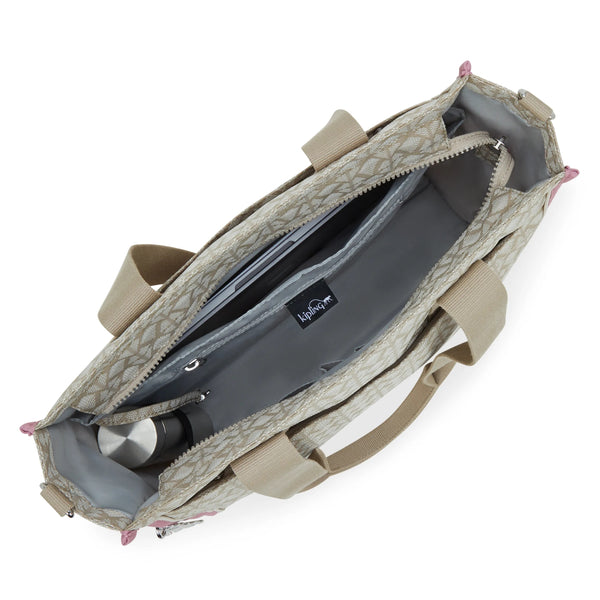 Kipling Deval Printed Tote Bag