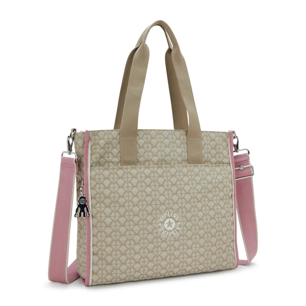 Kipling Deval Printed Tote Bag