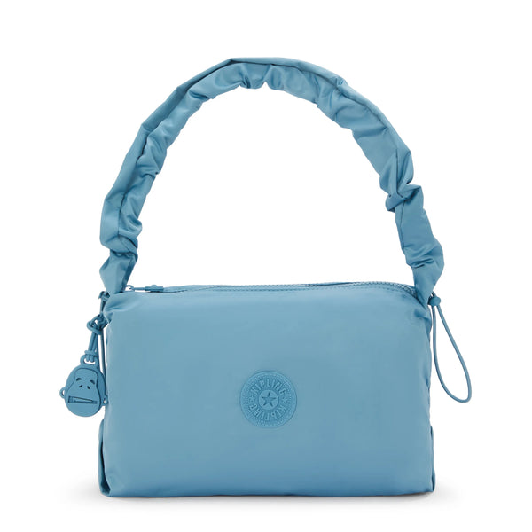 kipling Eleni Medium Smooth Satin Shoulder Bag