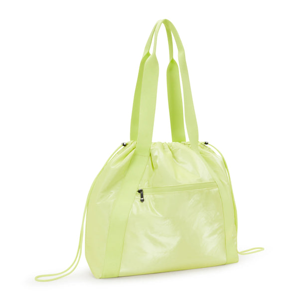 Kipling Elmar Lacquered Drawstring Tote Bag