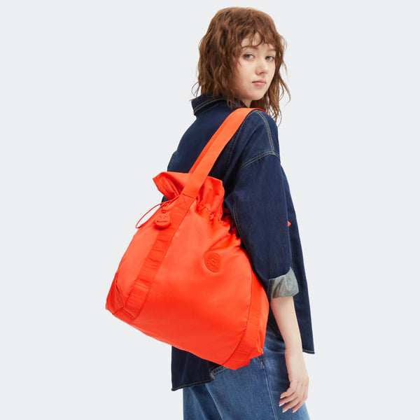 Kipling Elmar Smooth Satin Tote Bag
