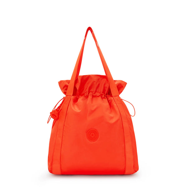 kipling Elmar Smooth Satin Tote Bag