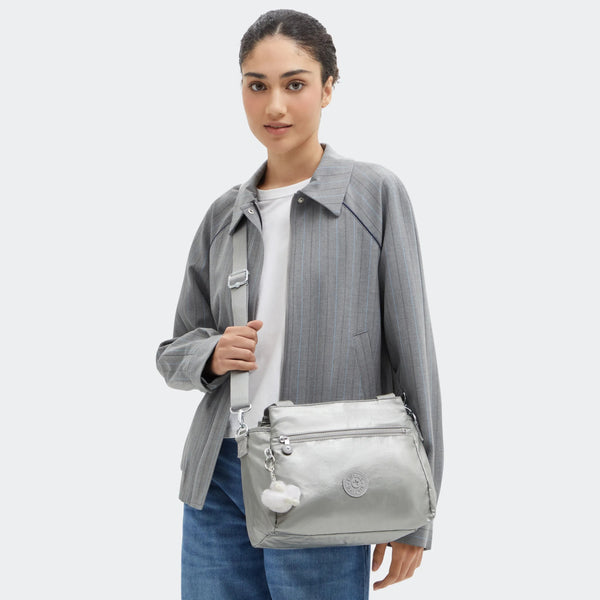 Kipling Elysia Metallic Shoulder Bag