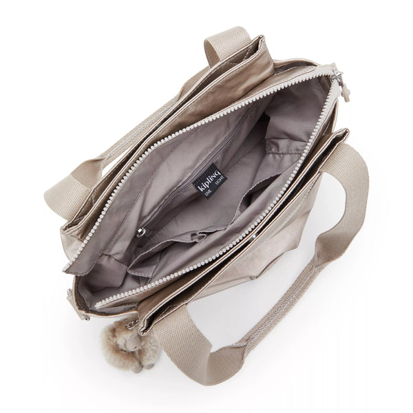 Kipling Elysia Metallic Shoulder Bag