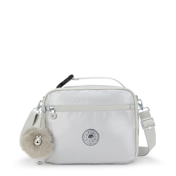 kipling Ermy Metallic Lunch Bag