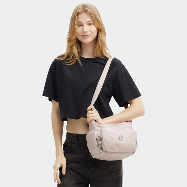 Kipling Gabb Small Jacquard Crossbody Bag