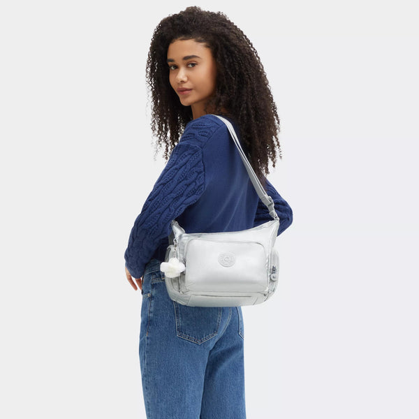 Kipling Gabb Small Metallic Crossbody Bag