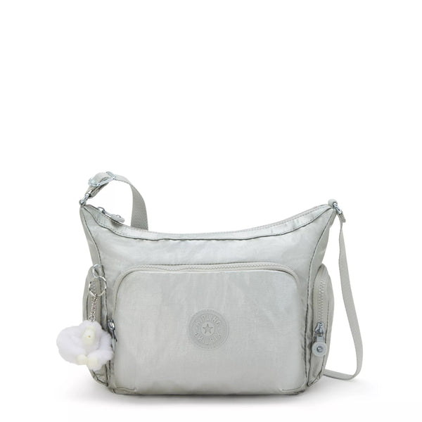 kipling Gabb Small Metallic Crossbody Bag