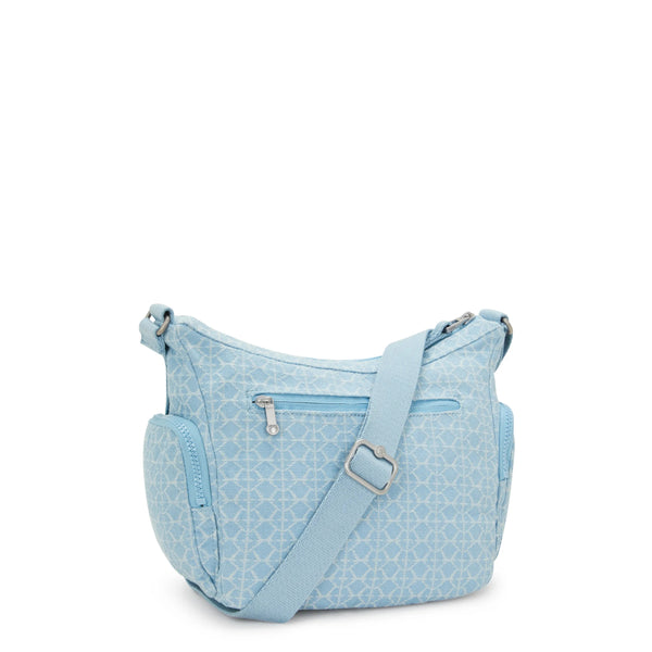 Kipling Gabb Small Printed Denim Crossbody Bag