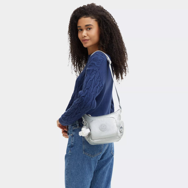Kipling Gabbie Mini Metallic Crossbody Bag