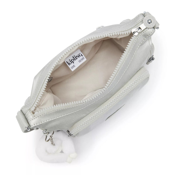Kipling Gabbie Mini Metallic Crossbody Bag