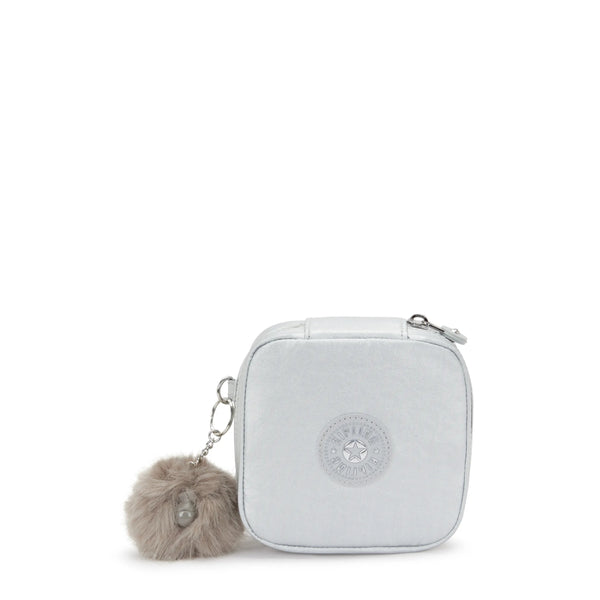 kipling Luz Metallic Jewelry Pouch