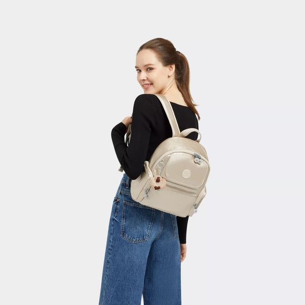 Kipling Matta Metallic Backpack