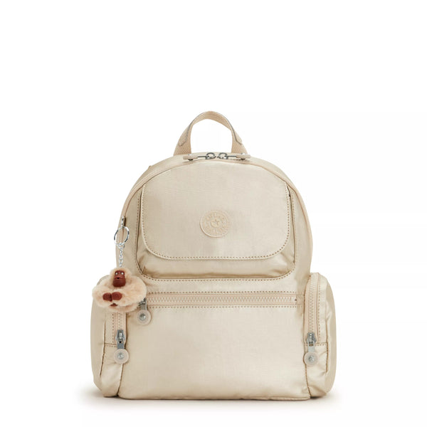 kipling Matta Metallic Backpack