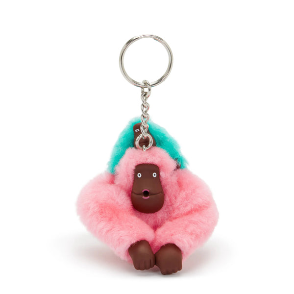 kipling Mom and Baby Sven Monkey Keychain