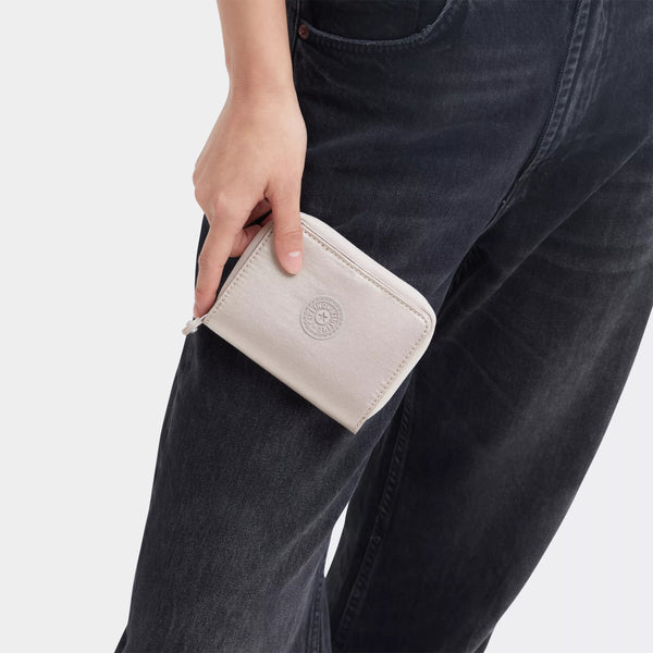 Kipling Money Love Small Metallic Wallet
