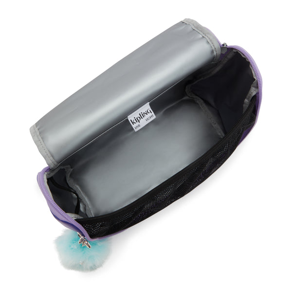 Kipling New Kichirou Metallic Lunch Bag