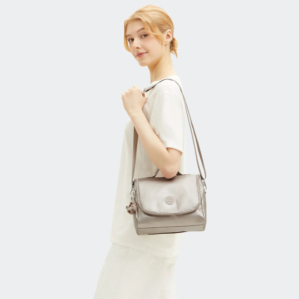 Kipling New Kichirou Metallic Lunch Bag