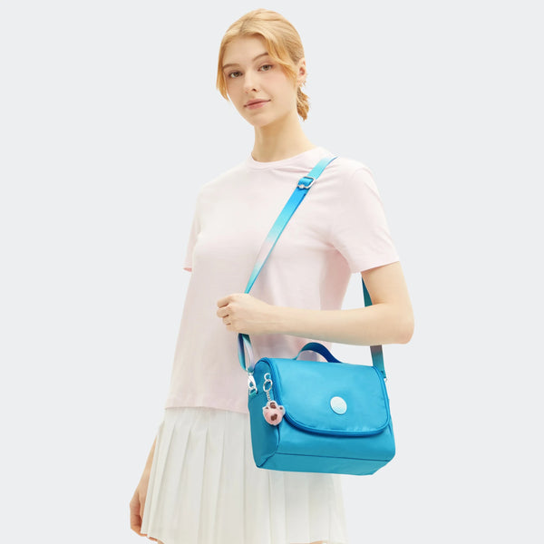 Kipling New Kichirou Metallic Lunch Bag